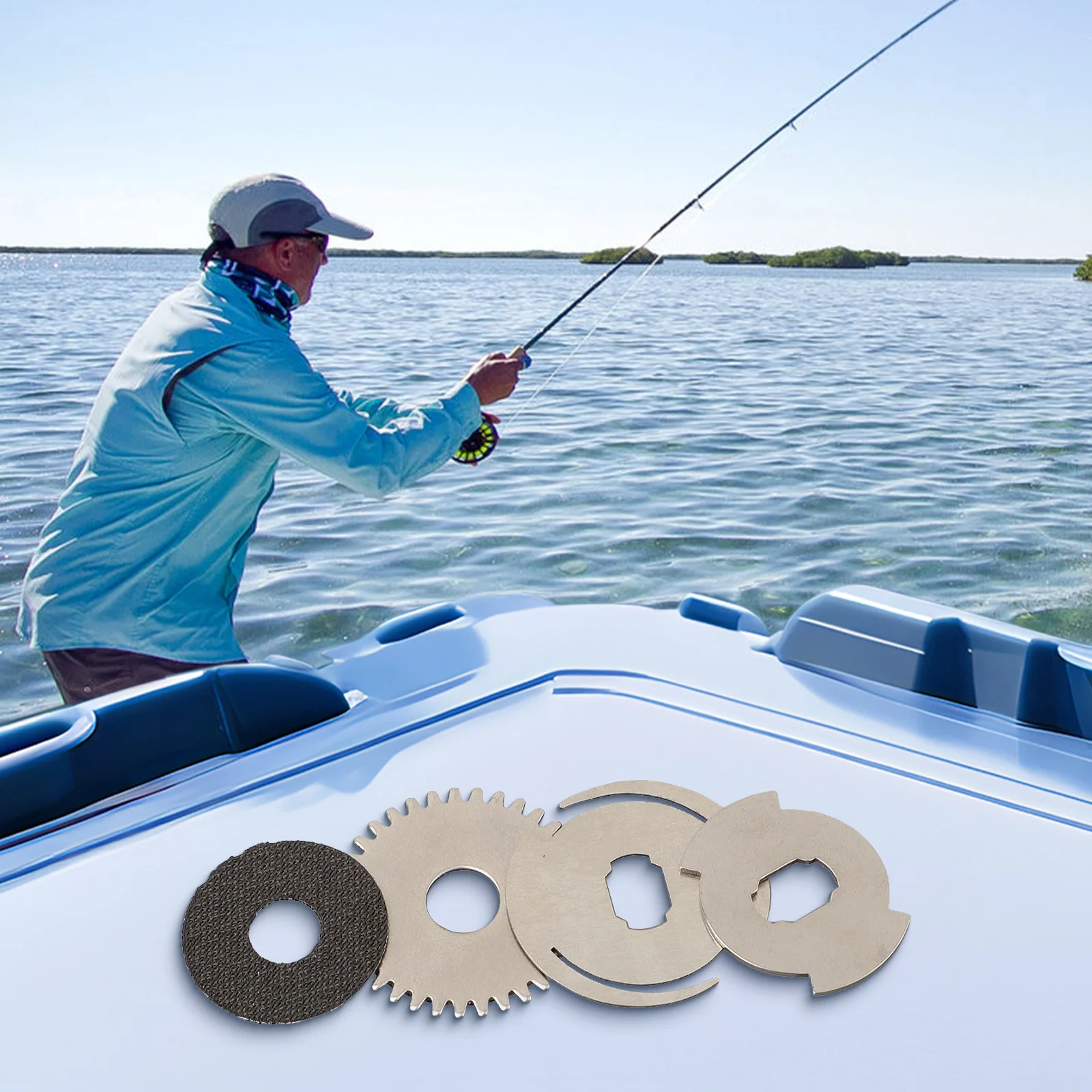 Unloading Force Alarm Click For DaiWa PR100 Baitcasting Fishing Wheel Unload Force Alarm Drag Gasket Carp Fishing Modified Parts
Unloading Force Alarm Click For DaiWa PR100 Baitcasting Fishing Wheel Unload Force Alarm Drag Gasket Carp Fishing Modified Parts