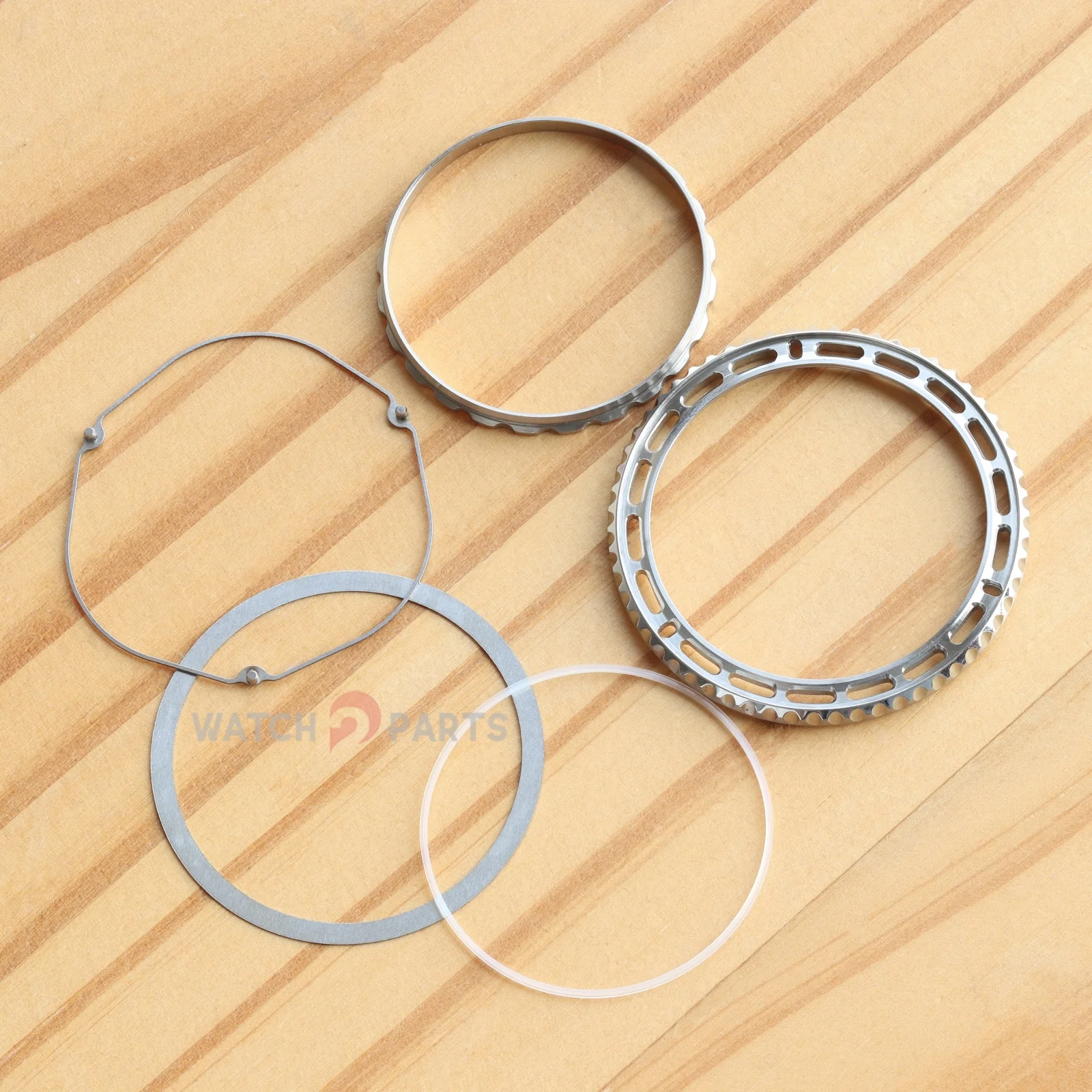 Fluted Bezel+Rubber Bezel Gasket+Click Spring+Tension Spring+Retaining Bezel for Rolex GMT-Master II 126710/116710
Fluted Bezel+Rubber Bezel Gasket+Click Spring+Tension Spring+Retaining Bezel for Rolex GMT-Master II 126710/116710