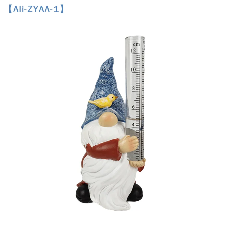 Resin Gnome Rain Gauges Hand Painted Gnome Sculpture Water Gauge Gnome Garden Statue With A Plastic Rain Gauge【ZYAA-1】
Resin Gnome Rain Gauges Hand Painted Gnome Sculpture Water Gauge Gnome Garden Statue With A Plastic Rain Gauge【ZYAA-1】