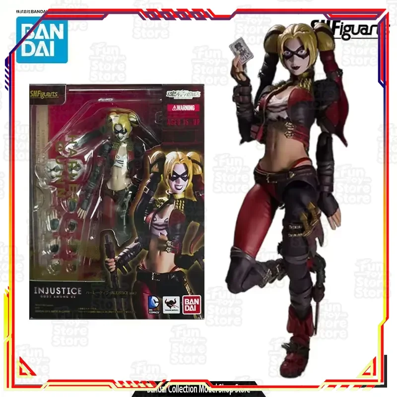 Bandai SHF Injustice Harley Quinn Action Figure Model Kit Anime Toy Collectible Gift for Boys Fans Official Licensed
Bandai SHF Injustice Harley Quinn Action Figure Model Kit Anime Toy Collectible Gift for Boys Fans Official Licensed