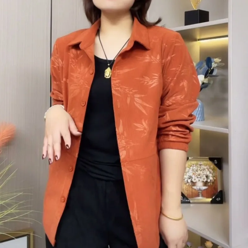 Women's Spring Autumn Long Sleeve Solid Casual Shirt Fashion Versatile Female Clothes Print All Match Loose Elegant Lady Tops
Women's Spring Autumn Long Sleeve Solid Casual Shirt Fashion Versatile Female Clothes Print All Match Loose Elegant Lady Tops