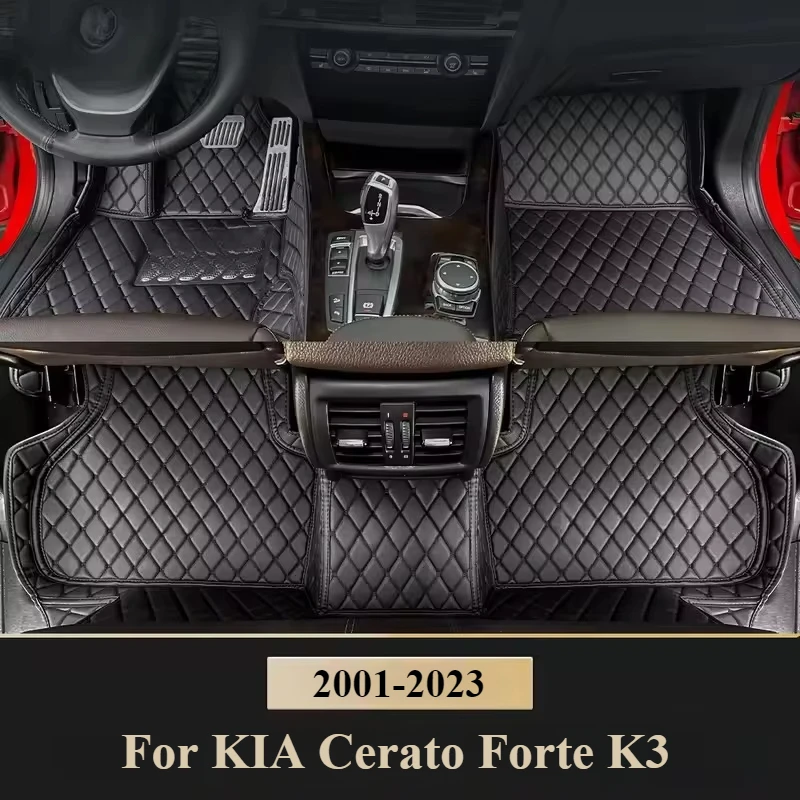 Custom Car Floor Mats For KIA Cerato Forte K3 2001-2008 2009-2012 2013-2018 2019-2023 Hybrid Auto Carpets Foot Coche Accessorie
Custom Car Floor Mats For KIA Cerato Forte K3 2001-2008 2009-2012 2013-2018 2019-2023 Hybrid Auto Carpets Foot Coche Accessorie