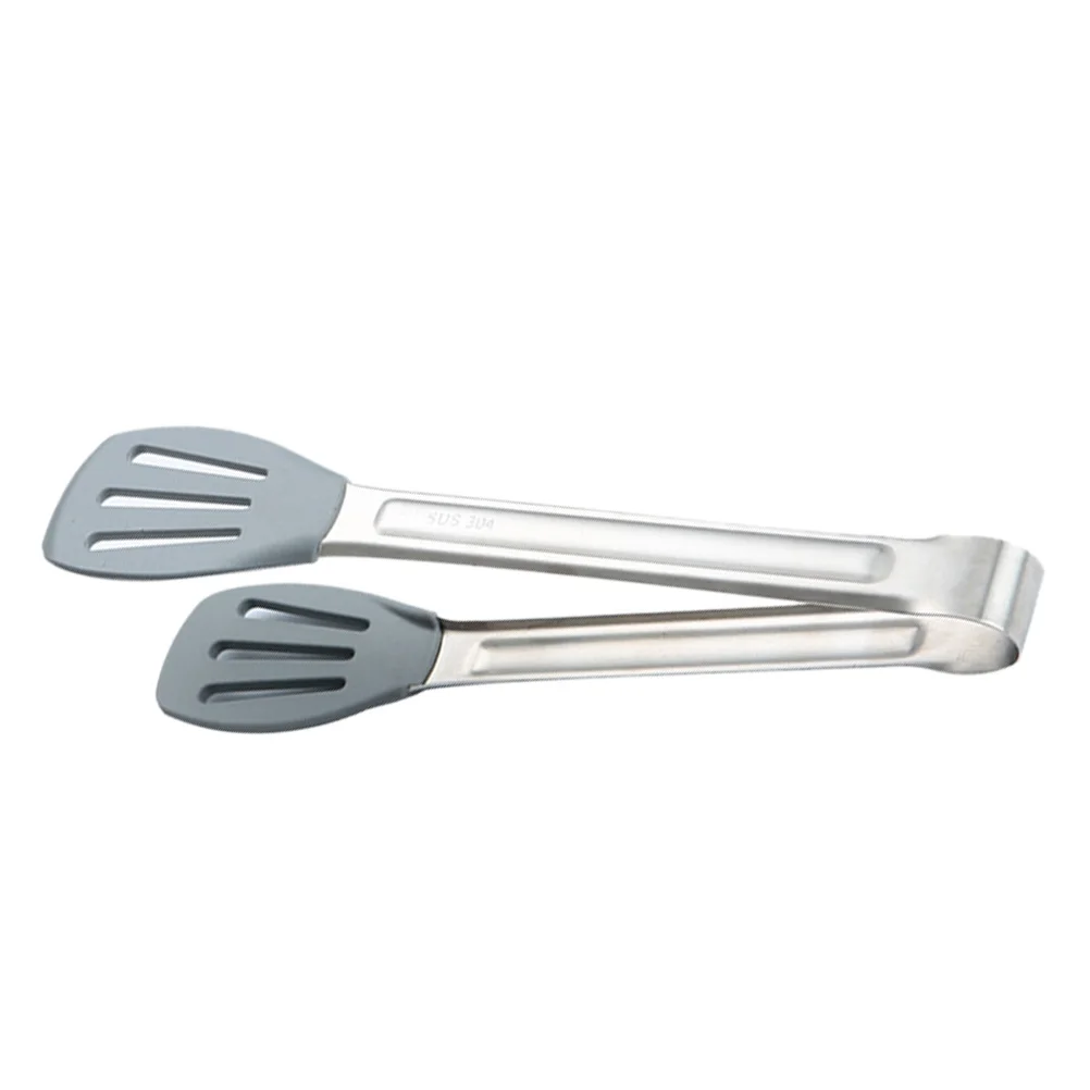 1pc Food Tongs Kitchen Serving Utensil Stainless Steel Silicone Clamp Barbecue Tool Heat Resistant Practical Restaurant
1pc Food Tongs Kitchen Serving Utensil Stainless Steel Silicone Clamp Barbecue Tool Heat Resistant Practical Restaurant