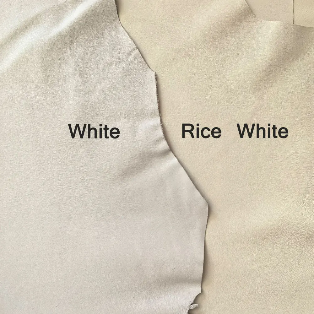 High quality White rice white Sheep skin Genuine leather soft whole piece leather craft 0.5mm to 0.7mm
High quality White rice white Sheep skin Genuine leather soft whole piece leather craft 0.5mm to 0.7mm
