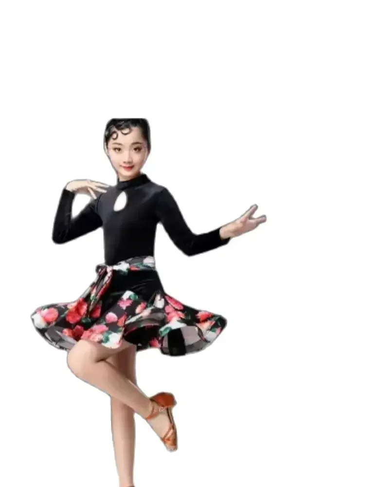 1pcs/lot latin dancing print dress girl fashion ruffles cha cha dancing dress
1pcs/lot latin dancing print dress girl fashion ruffles cha cha dancing dress