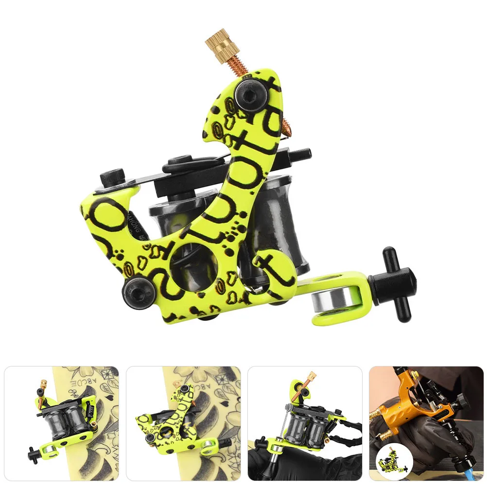 1pc Electroplated Iron Frame Coil Machine For Tattoos Wire Smooth Operation Durable Tattooing Tool Portable
1pc Electroplated Iron Frame Coil Machine For Tattoos Wire Smooth Operation Durable Tattooing Tool Portable