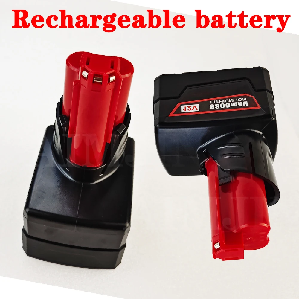 Сменный аккумулятор M12 XC 48-11-2401, 48-11-2402, 48-11-2420, 48-11-2411,48-11-2412,M12B2,M12B4 12 В, 9,8 Ач для Milwaukee
Сменный аккумулятор M12 XC 48-11-2401, 48-11-2402, 48-11-2420, 48-11-2411,48-11-2412,M12B2,M12B4 12 В, 9,8 Ач для Milwaukee