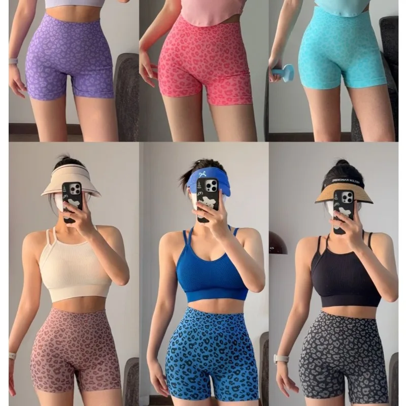 Женские спортивные шорты с леопардовым принтом, тонкие бесшовные леггинсы с высокой талией, сексуальные трикотажные шорты для бега в тренажерном зале, высокоэластичные шорты для йоги
Женские спортивные шорты с леопардовым принтом, тонкие бесшовные леггинсы с высокой талией, сексуальные трикотажные шорты для бега в тренажерном зале, высокоэластичные шорты для йоги