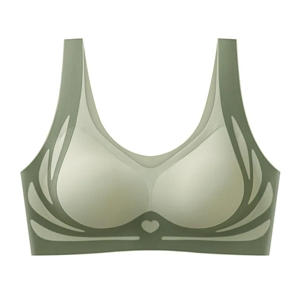 New Large Cup Push-up Bra Adjustable Shockproof Deep V Bra Anti-sagging Soft Seamless Bra
New Large Cup Push-up Bra Adjustable Shockproof Deep V Bra Anti-sagging Soft Seamless Bra