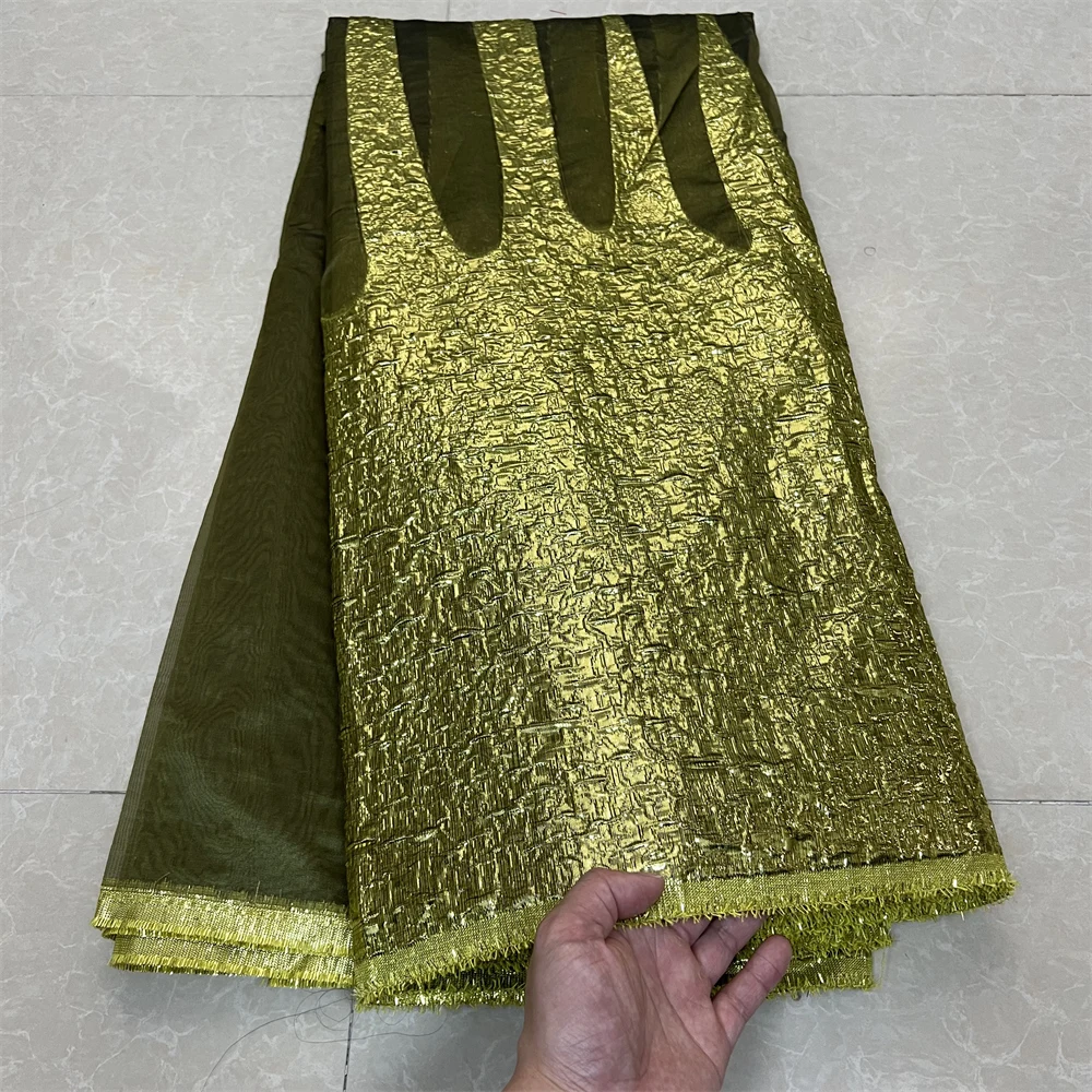African Jacquard Brocade Lace Fabric,Embroidery,Evening Dresses,Green,Tulle,Fabrics By The Meter,High Quality,Designer,5 Yards
African Jacquard Brocade Lace Fabric,Embroidery,Evening Dresses,Green,Tulle,Fabrics By The Meter,High Quality,Designer,5 Yards