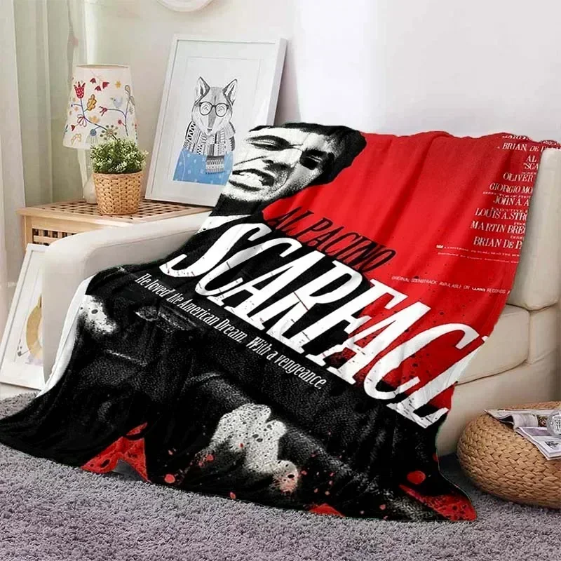 Scarface Movie Inspired Throw Blanket for Living Room Bedroom Soft Warm Portable for IndoorOutdoor Use
Scarface Movie Inspired Throw Blanket for Living Room Bedroom Soft Warm Portable for IndoorOutdoor Use