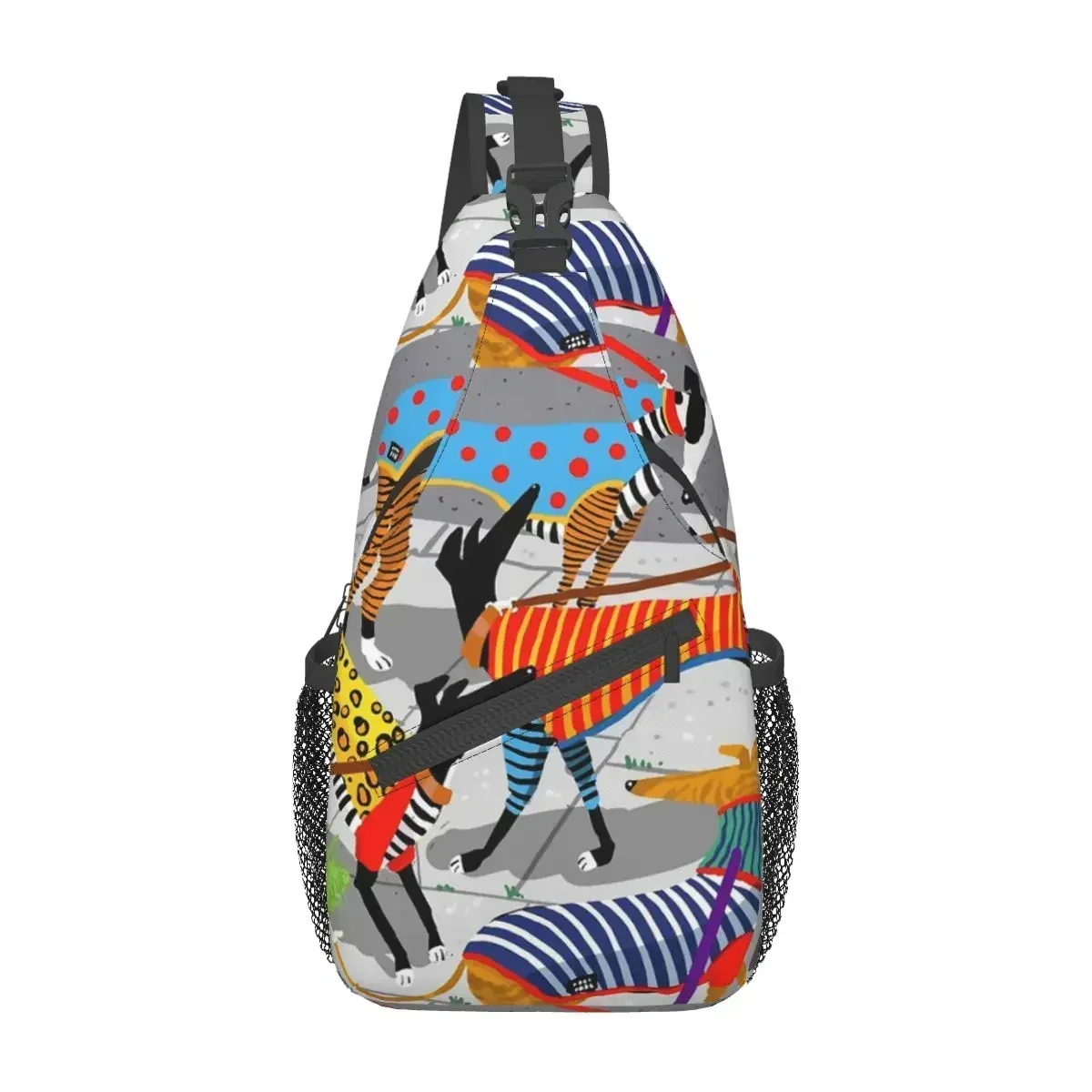 Greyhound Whippet Crossbody Sling Bag Fashion Chest Bag Sighthound Dog Shoulder Backpack Daypack Hiking Travel Sports Bookbag
Greyhound Whippet Crossbody Sling Bag Fashion Chest Bag Sighthound Dog Shoulder Backpack Daypack Hiking Travel Sports Bookbag