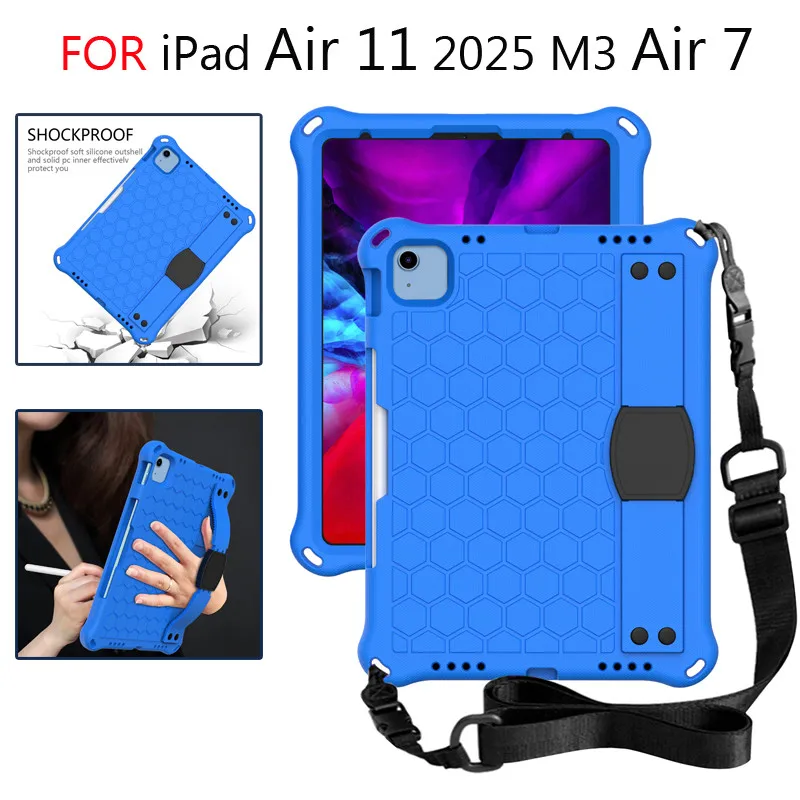 Чехол для iPad Air 11 2025 Air 7 11-го поколения 10,9 10-го Air 7 6 5TH 9,7 8 9 10,2 Детский противоударный чехол из ЭВА с подставкой
Чехол для iPad Air 11 2025 Air 7 11-го поколения 10,9 10-го Air 7 6 5TH 9,7 8 9 10,2 Детский противоударный чехол из ЭВА с подставкой