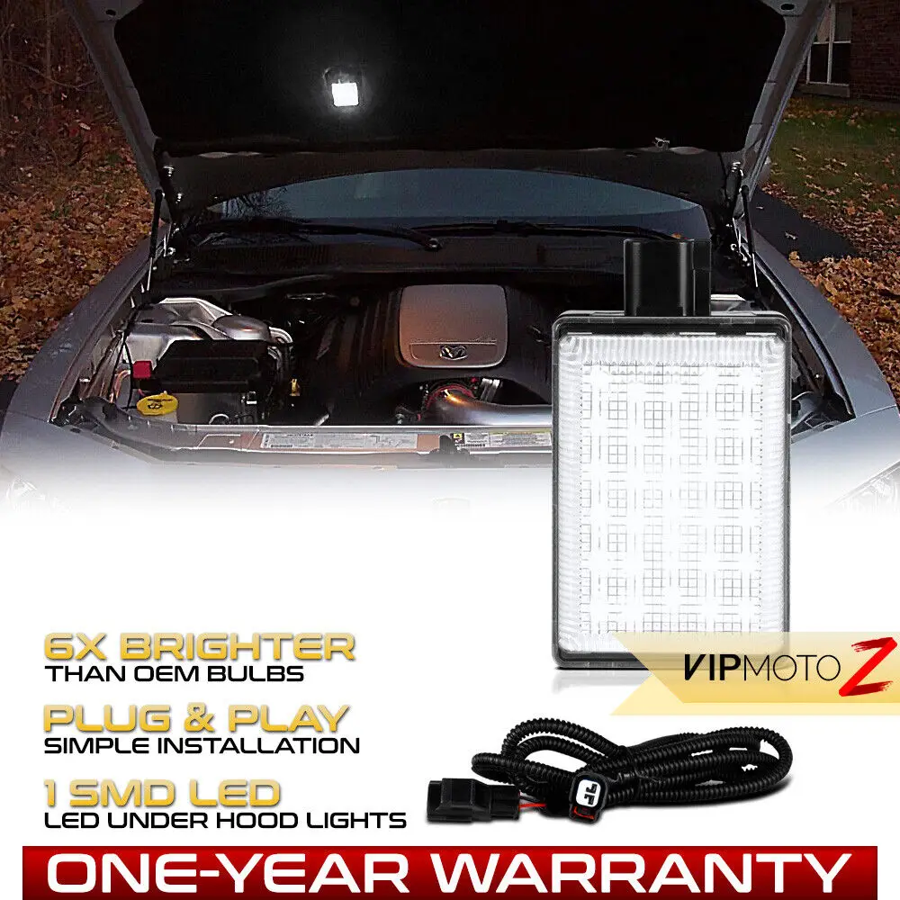 Bright LED Under Hood Lamp+Wire Harness For Ram Durango Wrangler Charger Dakota
Bright LED Under Hood Lamp+Wire Harness For Ram Durango Wrangler Charger Dakota