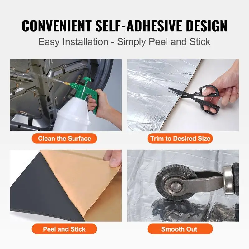 Car Sound Deadening Mat, 200 mil 36 sqft Automotive Sound Deadener, High Density Foam Sound Deadener Material & Heat Barrier,
Car Sound Deadening Mat, 200 mil 36 sqft Automotive Sound Deadener, High Density Foam Sound Deadener Material & Heat Barrier,
