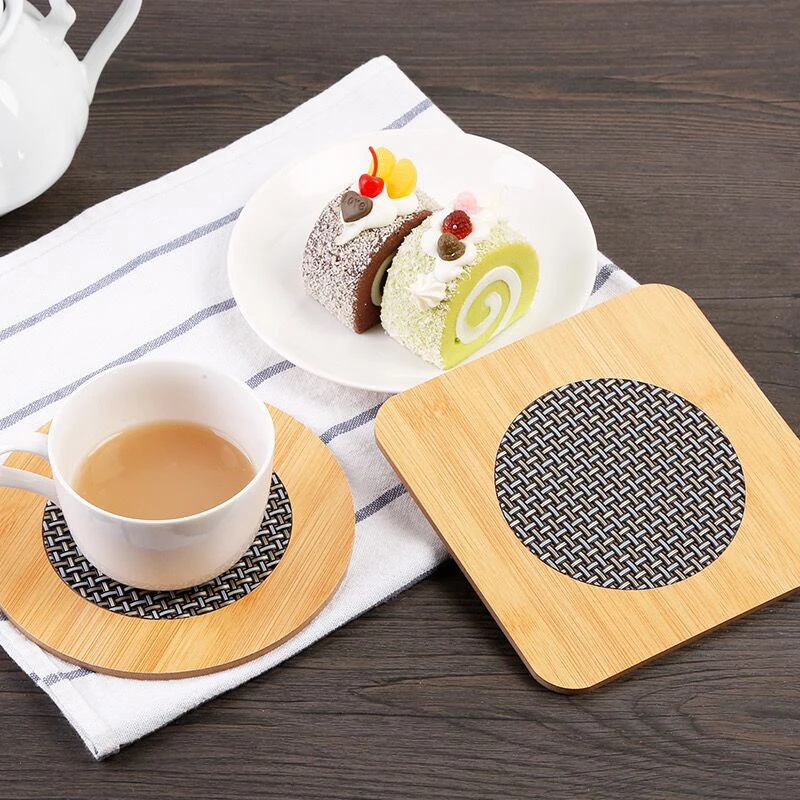 1PC Desktop Heat-Resistant Tableware Mat Kitchen Gadget Wooden Table Mat Insulation Coaster Circular Square Woven Insulation Pad
1PC Desktop Heat-Resistant Tableware Mat Kitchen Gadget Wooden Table Mat Insulation Coaster Circular Square Woven Insulation Pad
