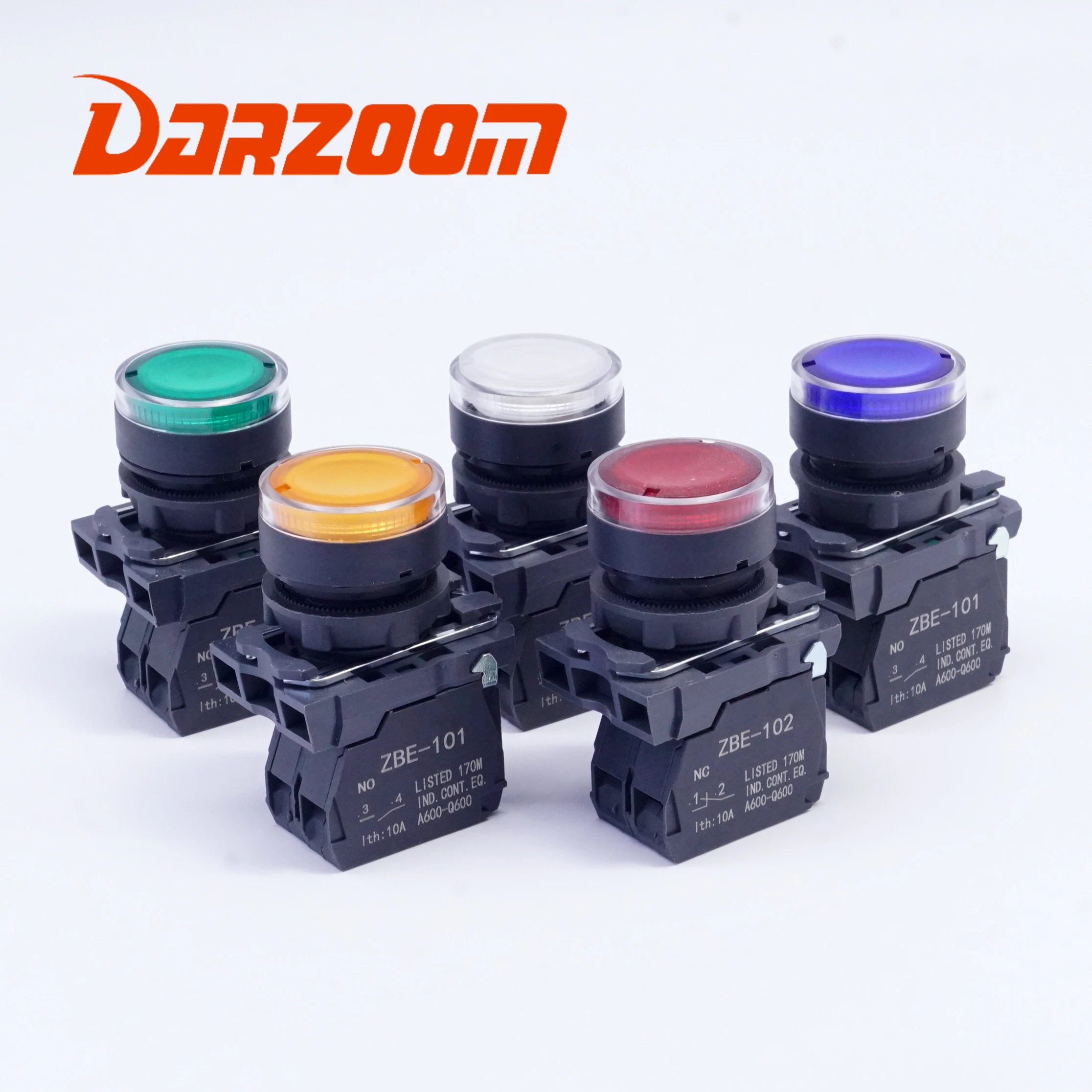 Button switch with light XB5 (NO/NC) plastic button switch with light flat button self-reset power start switch
Button switch with light XB5 (NO/NC) plastic button switch with light flat button self-reset power start switch