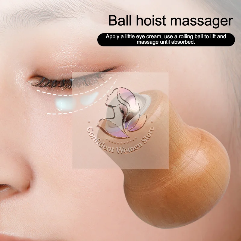 Wooden Facial Massage Roller Iron Ball Massage Tools Mini Hand-Held Facial Massager Skin Care Tools Easy To Clean And Use
Wooden Facial Massage Roller Iron Ball Massage Tools Mini Hand-Held Facial Massager Skin Care Tools Easy To Clean And Use