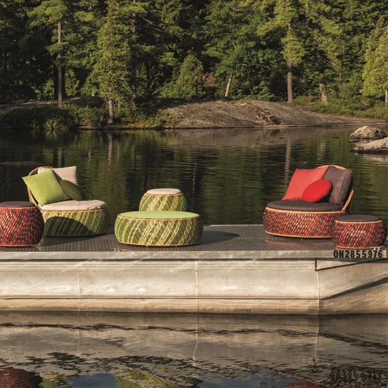 Customizable homestay rattan chair sofa coffee table combination villa balcony leisure rattan sofa
Customizable homestay rattan chair sofa coffee table combination villa balcony leisure rattan sofa