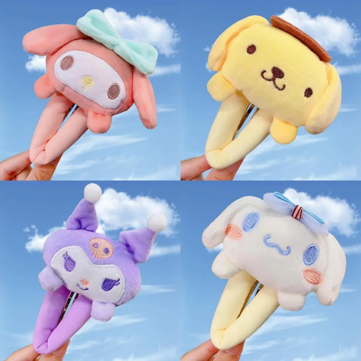 Sanrio large bow cartoon hair clip bb clip non-damaging hair children's hair clip little girl's hair accessory
Sanrio large bow cartoon hair clip bb clip non-damaging hair children's hair clip little girl's hair accessory