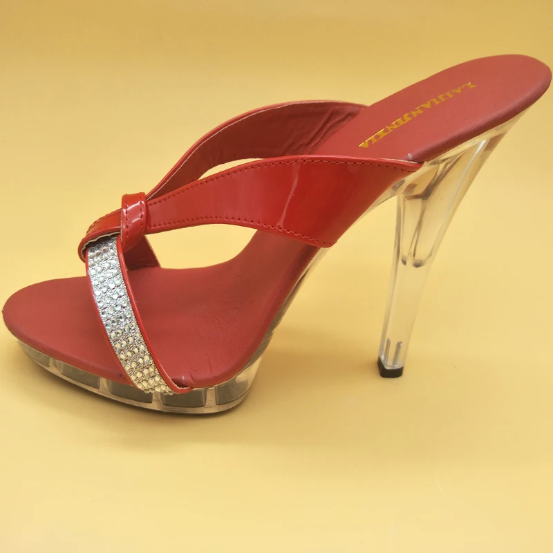 LAIJIANJINXIA New 13CM/5inches PU Upper Model Sexy Exotic High Heel Platform Party Women Slippers Pole Dance Shoes N012
LAIJIANJINXIA New 13CM/5inches PU Upper Model Sexy Exotic High Heel Platform Party Women Slippers Pole Dance Shoes N012