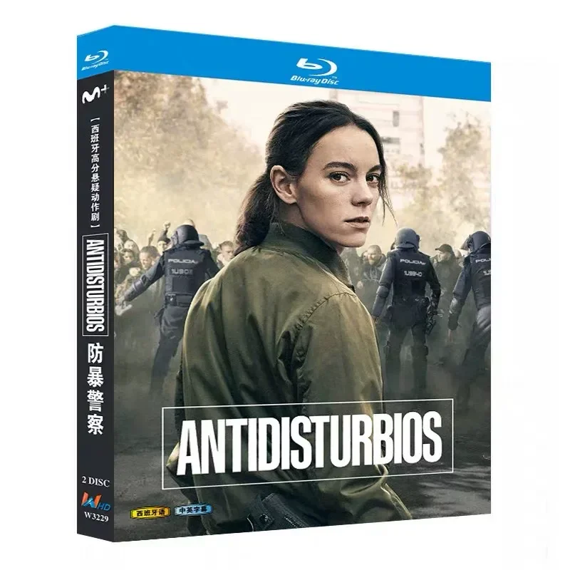 Riot Police Spanish Drama Blu-ray High Definition BD Disc Box with Chinese and English Subtitles
Riot Police Spanish Drama Blu-ray High Definition BD Disc Box with Chinese and English Subtitles