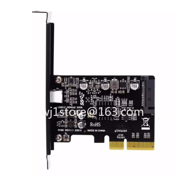 USB3.2 expansion adapter card PCIE to USB 3.2 3/5/7 port USBA + TYPEC front TYPEE
USB3.2 expansion adapter card PCIE to USB 3.2 3/5/7 port USBA + TYPEC front TYPEE