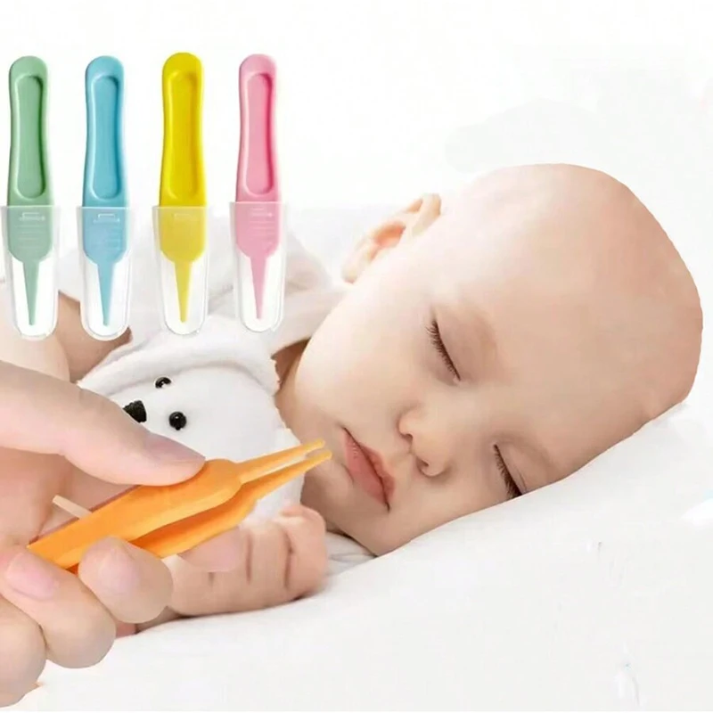 Baby Plastic Tweezers Nose Cleaner Tool Kids Safety Tweezers Cleaning Tools Toddler Nasal Cavity Care Supplies Baby Essentials
Baby Plastic Tweezers Nose Cleaner Tool Kids Safety Tweezers Cleaning Tools Toddler Nasal Cavity Care Supplies Baby Essentials