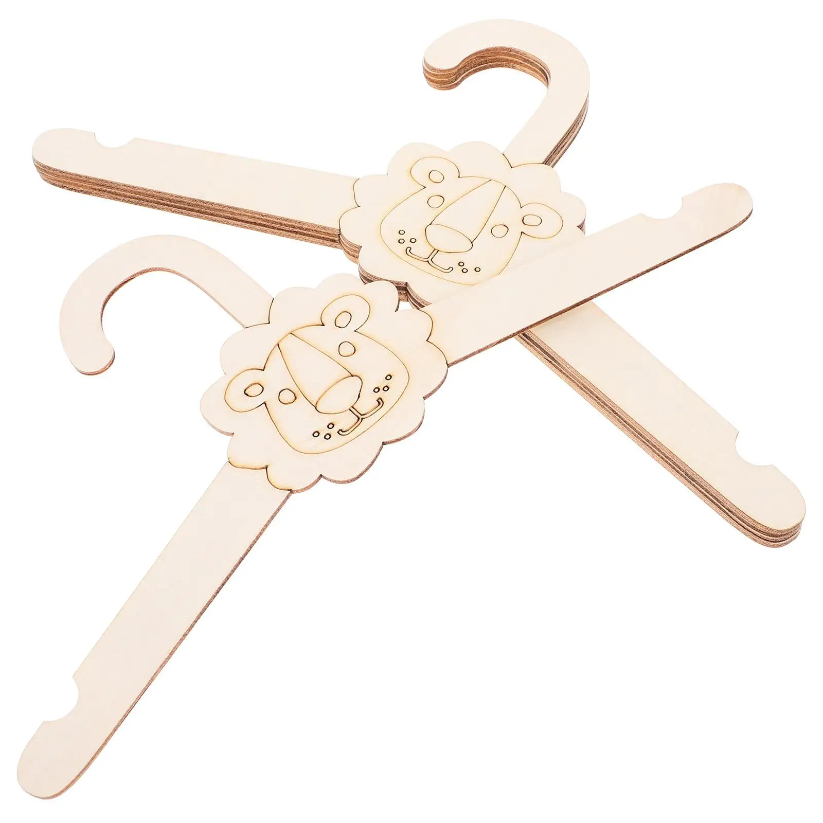 5Pcs Wooden Hangers Kids Clothes Animal Design DIY Lion Shape Nursery Blank Baby Pants Hangers Storage Organizers
5Pcs Wooden Hangers Kids Clothes Animal Design DIY Lion Shape Nursery Blank Baby Pants Hangers Storage Organizers