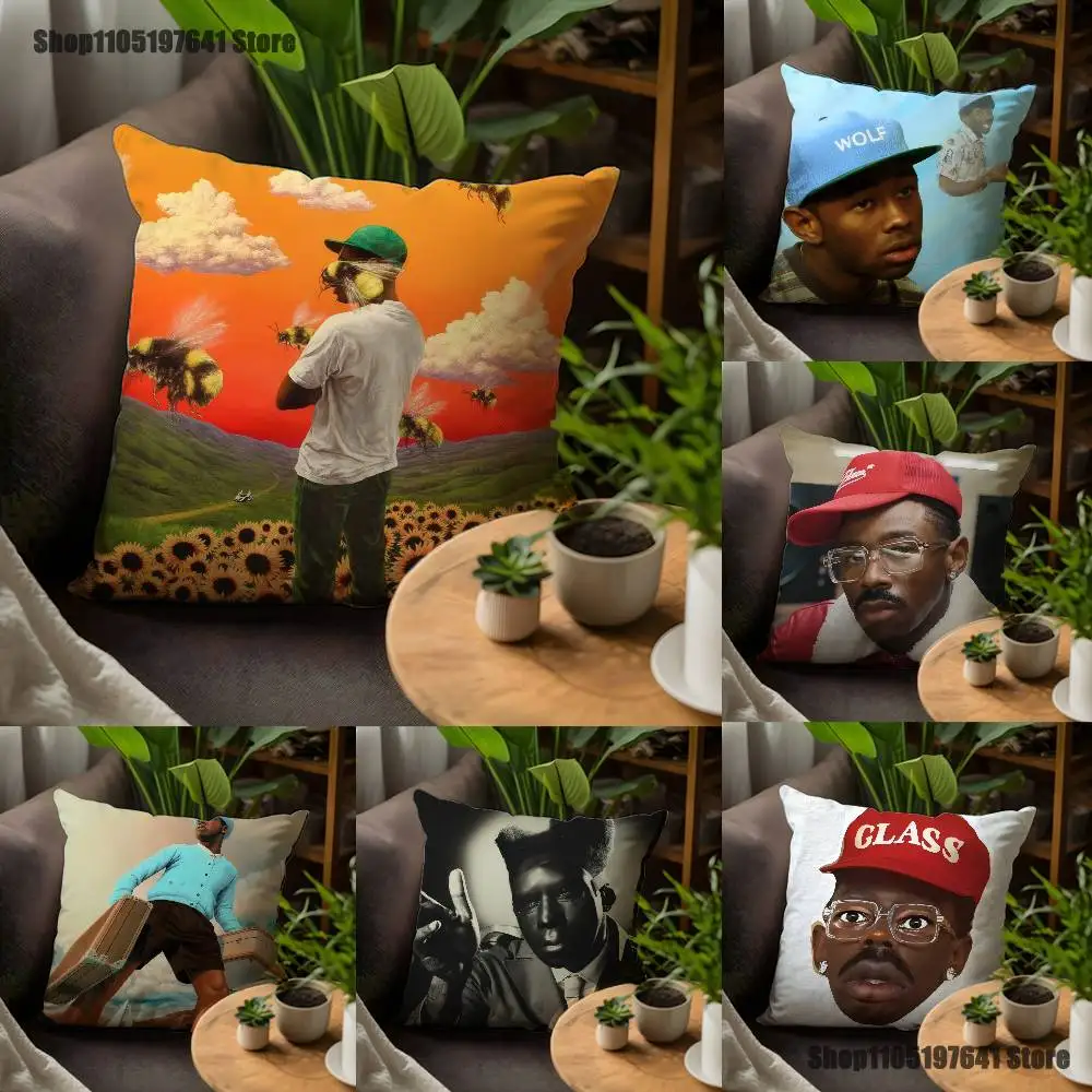 T-Tylers Rapper The Creatorv Pillow Case For Sofa Decor Car Office Room Printing Cushion Cover Decorations and Protector
T-Tylers Rapper The Creatorv Pillow Case For Sofa Decor Car Office Room Printing Cushion Cover Decorations and Protector