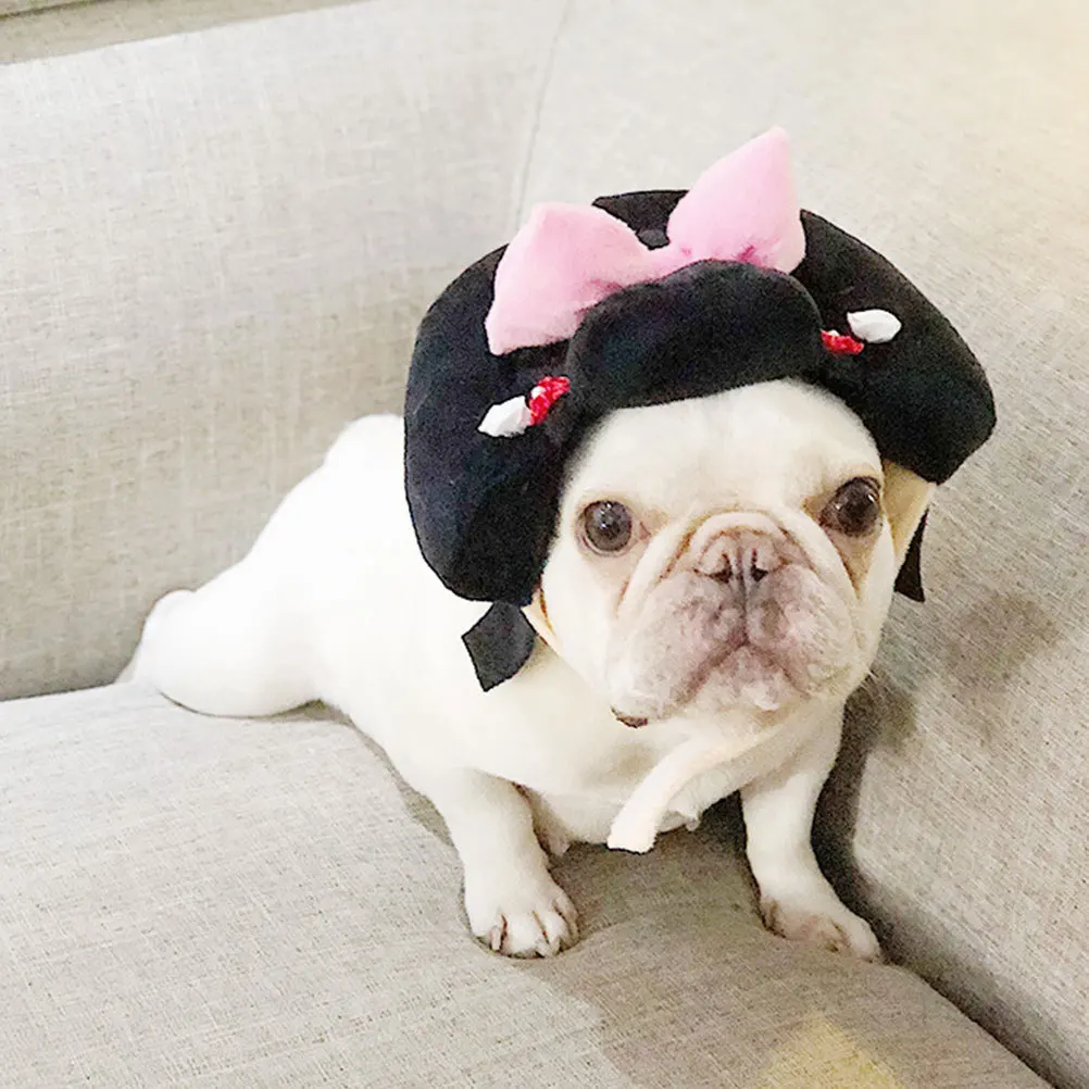 Dog Headdress Funny Breed Hat Dogs Ears Headband Cosplay Pet up Costume Headpiece Headwear The Cat
Dog Headdress Funny Breed Hat Dogs Ears Headband Cosplay Pet up Costume Headpiece Headwear The Cat