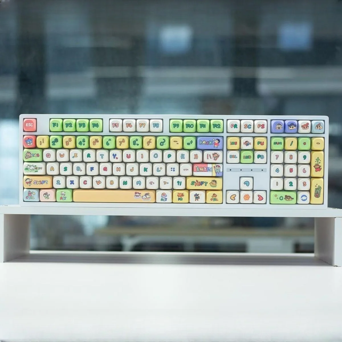 HW108 Mechanical Keyboard Fullsize 108 Keys Wireless Customized DYE-SUB RGB Hot Swappable for Office or Gaming with Numberpad
HW108 Mechanical Keyboard Fullsize 108 Keys Wireless Customized DYE-SUB RGB Hot Swappable for Office or Gaming with Numberpad