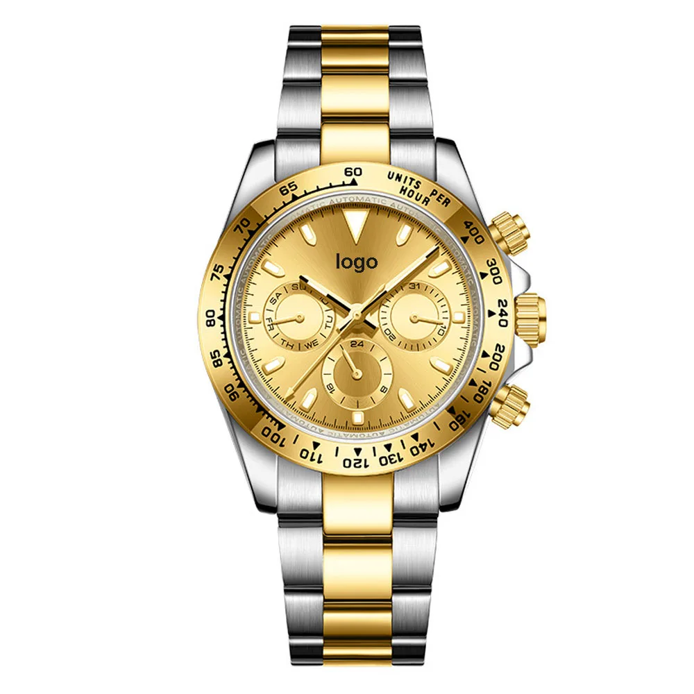 Automatic Mechanical Self Winding Watch Fashion Multifunction Design Waterproof Men Watch
Automatic Mechanical Self Winding Watch Fashion Multifunction Design Waterproof Men Watch