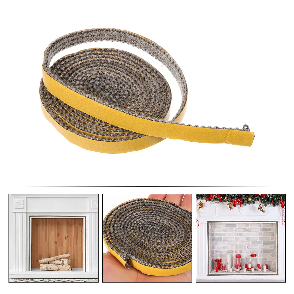 Self-Adhesive Wood Stove Gasket Tape 200cm High-Temperature Resistant Sealing for Fireplace Grill Doors Easy Installation
Self-Adhesive Wood Stove Gasket Tape 200cm High-Temperature Resistant Sealing for Fireplace Grill Doors Easy Installation