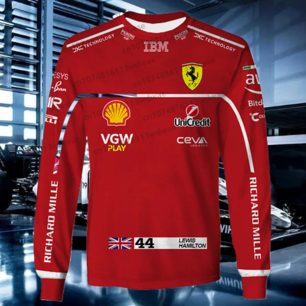 Футболка с длинным рукавом Scuderia F1 Team Racing Formula 1 с 3D принтом 44 Lewis Hamilton Scuderia Racing F1 Team Race Suits
Футболка с длинным рукавом Scuderia F1 Team Racing Formula 1 с 3D принтом 44 Lewis Hamilton Scuderia Racing F1 Team Race Suits