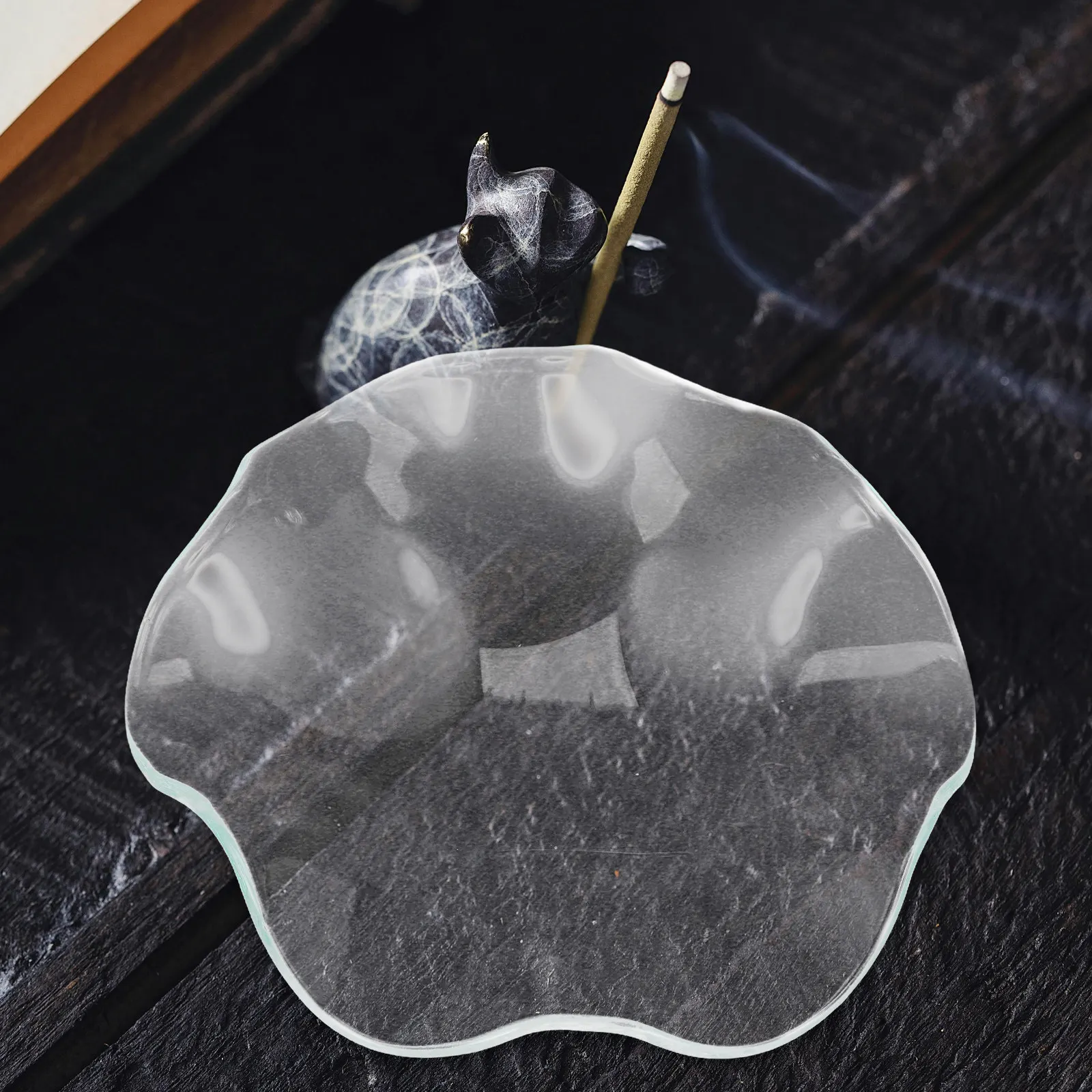 115Mm Transparent Glass Wavy Essential Oil Dish Replacement Small Glass Tray Wax Melt Warmer Aromatherapy Melting Dish
115Mm Transparent Glass Wavy Essential Oil Dish Replacement Small Glass Tray Wax Melt Warmer Aromatherapy Melting Dish