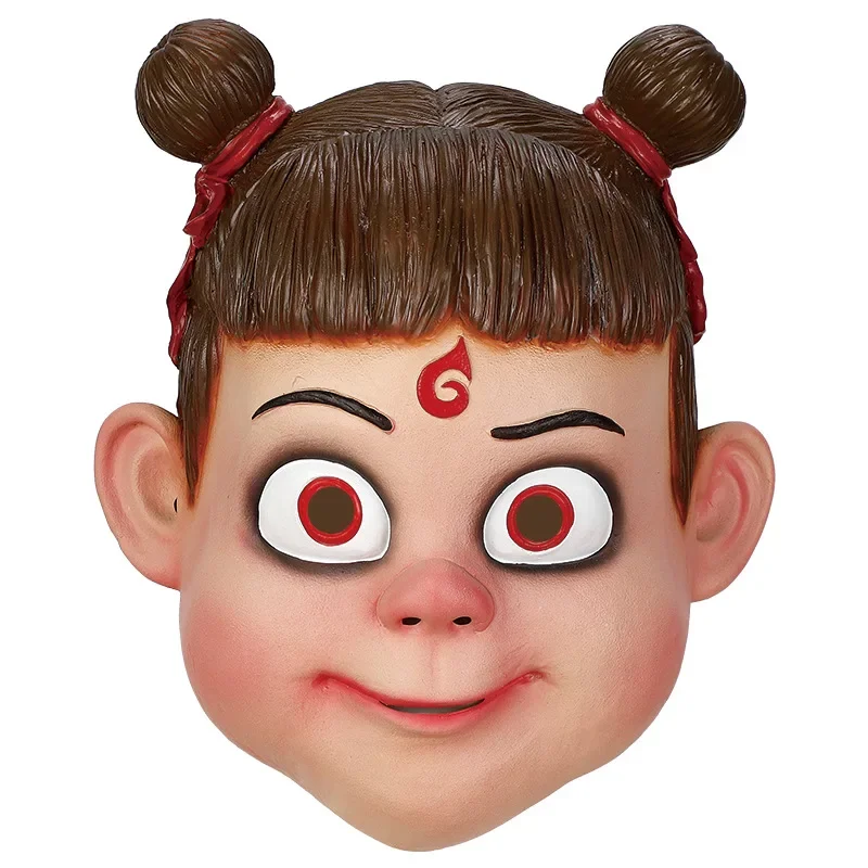 Latex Mask Nezha Demon Boy Taiyi Cartoon Anime Mask for Halloween Costume Party Carnival Prop
Latex Mask Nezha Demon Boy Taiyi Cartoon Anime Mask for Halloween Costume Party Carnival Prop
