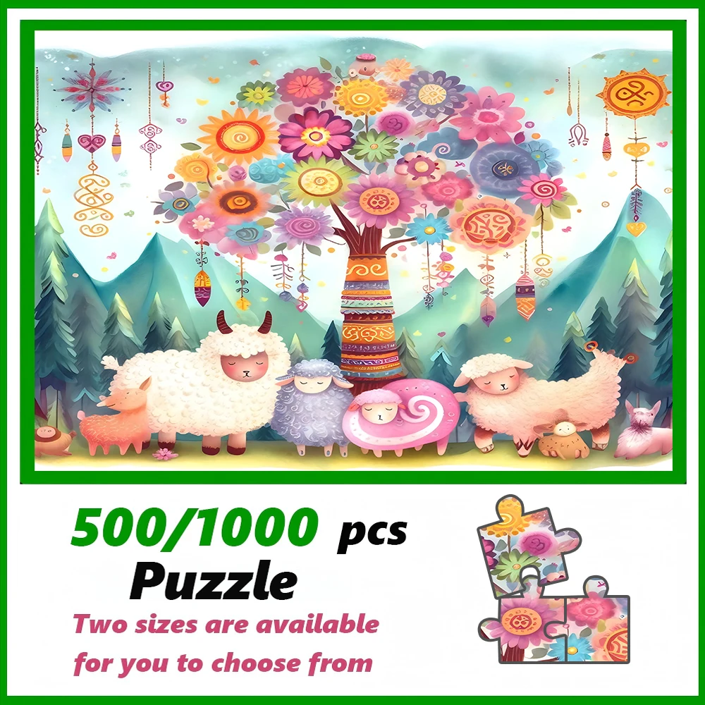 A high-quality 500/1000-piece puzzle, perfect for adults, is a fun family game that helps relieve stress and is great fo
A high-quality 500/1000-piece puzzle, perfect for adults, is a fun family game that helps relieve stress and is great fo