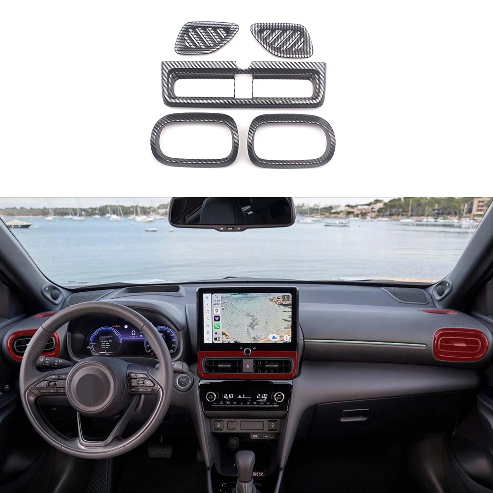 For Toyota Yaris Toyota Yaris Cross Air Outlet Trim
For Toyota Yaris Toyota Yaris Cross Air Outlet Trim