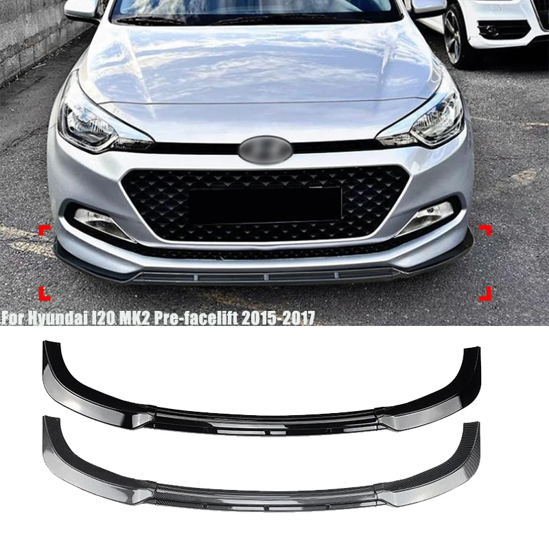 Автомобильные аксессуары для Hyundai I20 MK2 Pre-facelift 2015 2016 2017, передний бампер, разветвитель для губ, спойлер, диффузор, защитная крышка
Автомобильные аксессуары для Hyundai I20 MK2 Pre-facelift 2015 2016 2017, передний бампер, разветвитель для губ, спойлер, диффузор, защитная крышка