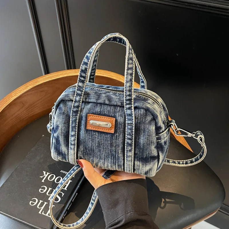 Casual small women's bag denim messenger corssbody bags for women handbags vintage purses female shoulder bags daily totes sac
Casual small women's bag denim messenger corssbody bags for women handbags vintage purses female shoulder bags daily totes sac