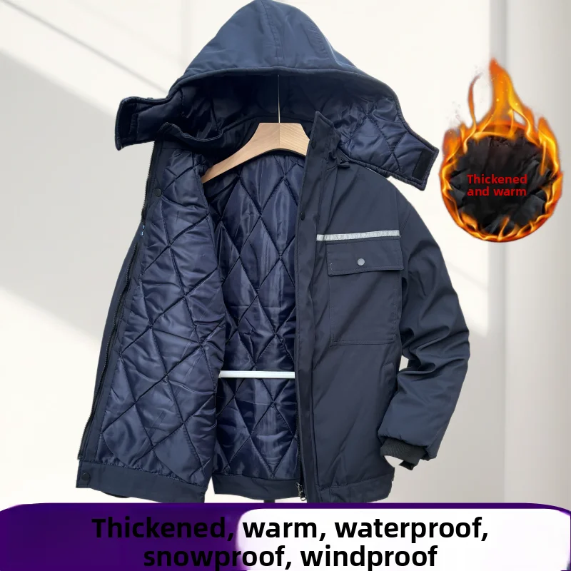 Утепленная зимняя рабочая одежда из хлопка: водонепроницаемая, ветрозащитная, снегозащитная, для мужчин и женщин, особо теплая, для работы в суровых условиях...
Утепленная зимняя рабочая одежда из хлопка: водонепроницаемая, ветрозащитная, снегозащитная, для мужчин и женщин, особо теплая, для работы в суровых условиях...