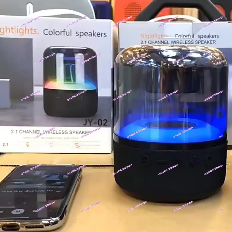 High quality JY02 bluetooth speaker subwoofer glazed TWS speaker
High quality JY02 bluetooth speaker subwoofer glazed TWS speaker