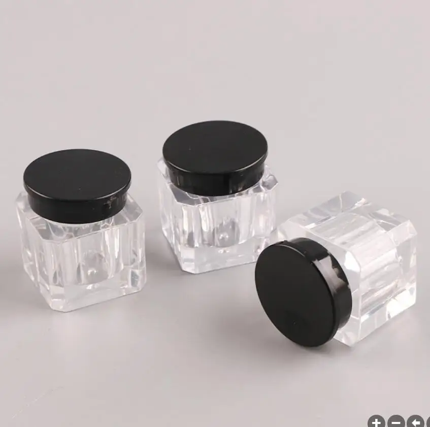 1G plastic tin jar pot case sifter eye shadow container loose power case art nail balm lip glosses make up cosmetic packing
1G plastic tin jar pot case sifter eye shadow container loose power case art nail balm lip glosses make up cosmetic packing