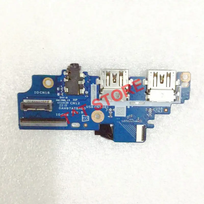 original For Huawei HLYL-WFQ9 HLY-W19 W19R HBL-W29 Laptop USB Audio Jack io Board DAH97ATBAB0 test good free shipping
original For Huawei HLYL-WFQ9 HLY-W19 W19R HBL-W29 Laptop USB Audio Jack io Board DAH97ATBAB0 test good free shipping