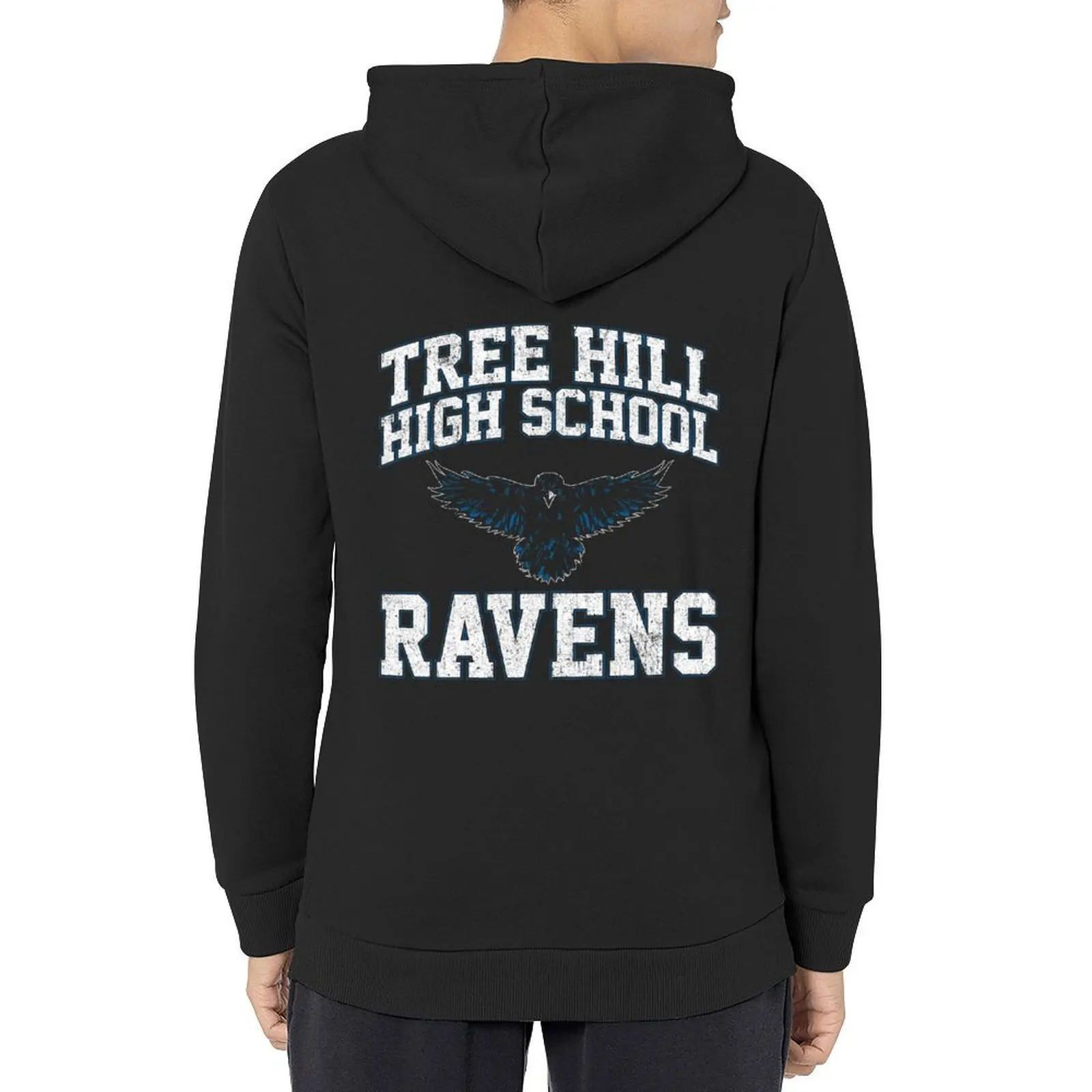 Tree Hill High Ravens Hoodie men's autumn clothes korean clothes graphic t shirts men men's sweat-shirt set pullover hoodies 
Tree Hill High Ravens Hoodie men's autumn clothes korean clothes graphic t shirts men men's sweat-shirt set pullover hoodies