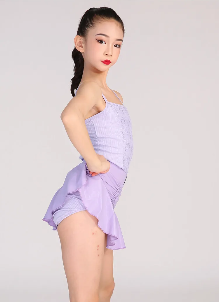 Girl Purple Latin Dance Sling Lace Bodycon Skirt Kids Summer Ballroom Cha Cha Daily Training Stage Recital Competition Dancewear
Girl Purple Latin Dance Sling Lace Bodycon Skirt Kids Summer Ballroom Cha Cha Daily Training Stage Recital Competition Dancewear
