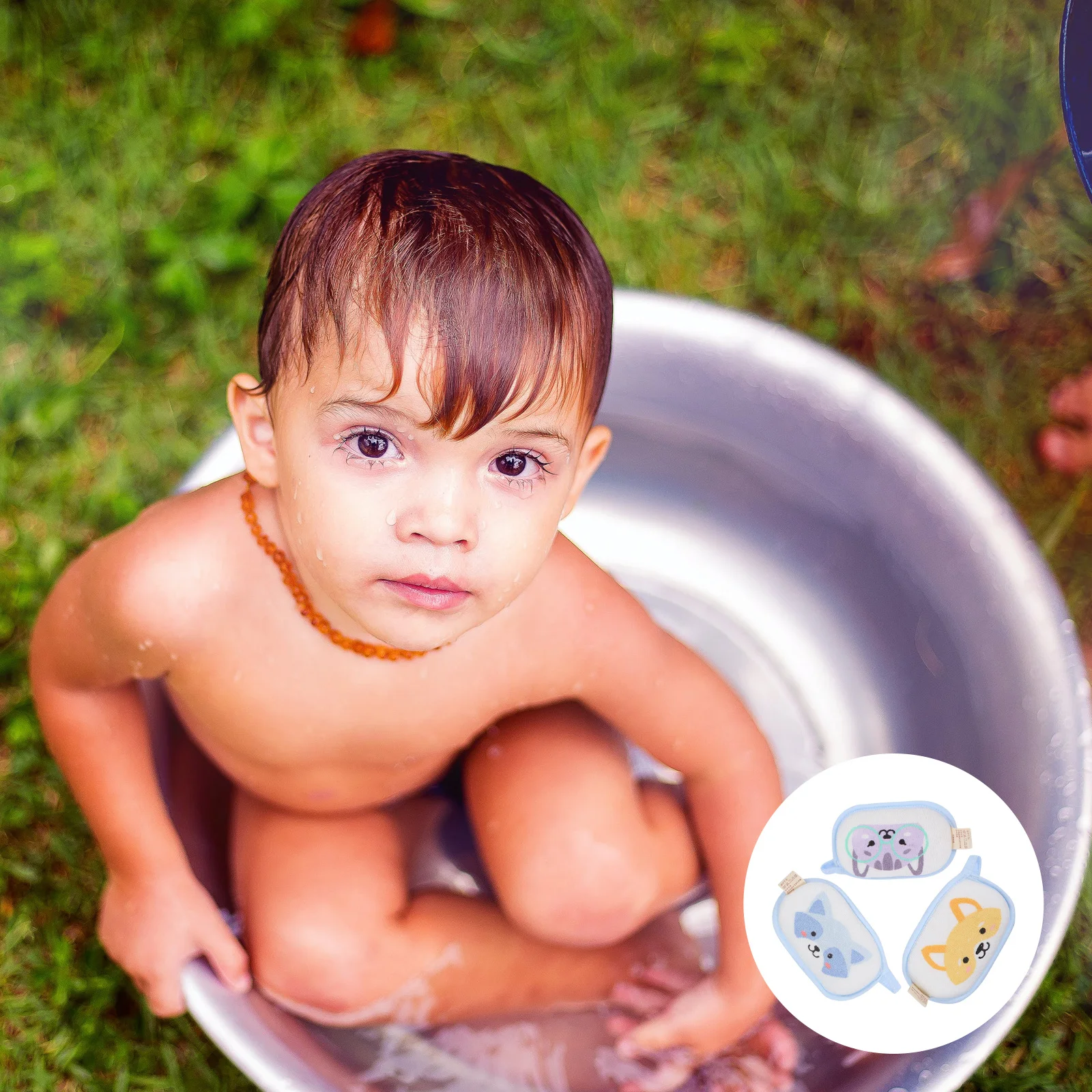 3 шт., детская губка для ванны, мультяшный ультра хлопок, впитывающий подвесной ремешок для душа для малышей, мягкая ванна, душ
3 шт., детская губка для ванны, мультяшный ультра хлопок, впитывающий подвесной ремешок для душа для малышей, мягкая ванна, душ