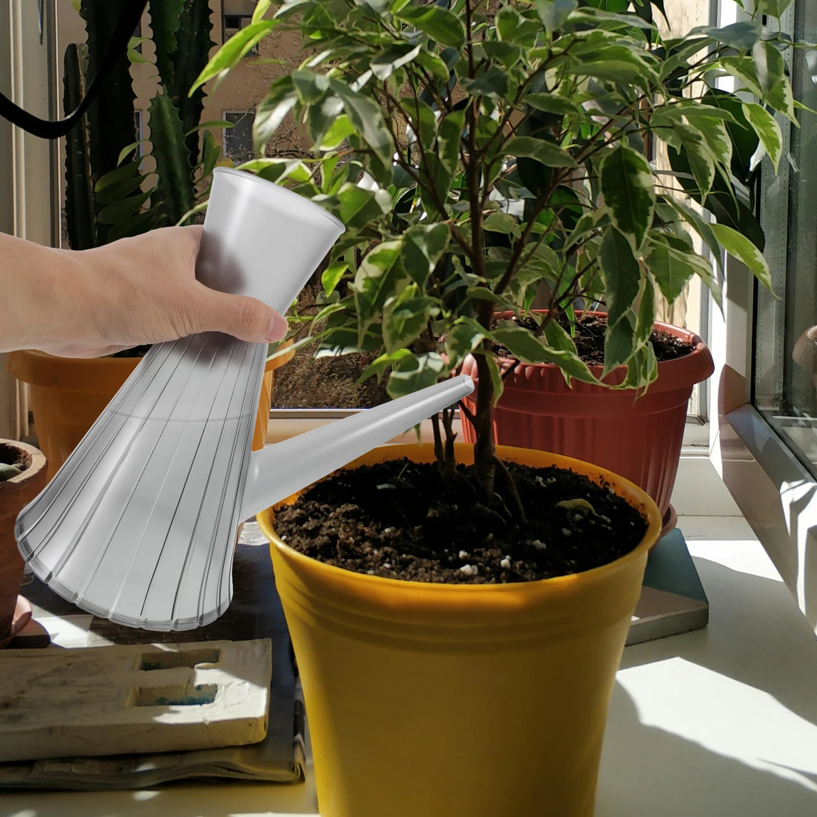 Large Capacity Watering Pot Handheld Plants Cans Vintage Long Spout PP Bucket Retro Garden Tool Flower
Large Capacity Watering Pot Handheld Plants Cans Vintage Long Spout PP Bucket Retro Garden Tool Flower
