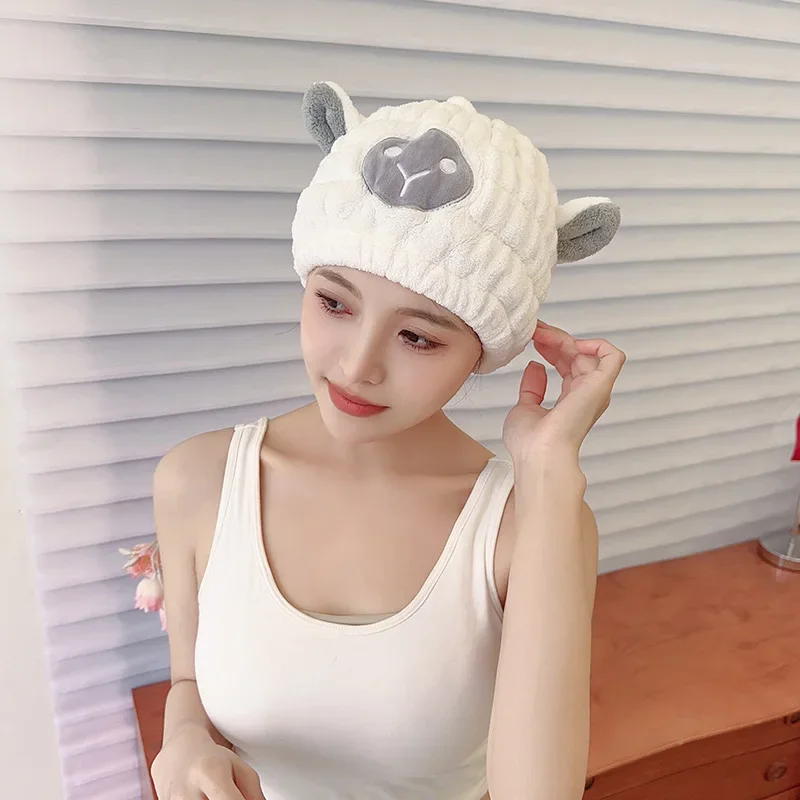 1pc Dry Hair Towel Microfiber Thick Coral Fleece Absorbent Quick-drying Cap Turban Shower Cap Bath Hats Bathroom Accessories
1pc Dry Hair Towel Microfiber Thick Coral Fleece Absorbent Quick-drying Cap Turban Shower Cap Bath Hats Bathroom Accessories
